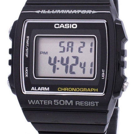 Casio Digital Alarm Chronograph Quartz W-215H-1AVDF W-215H-1AV unisexklocka