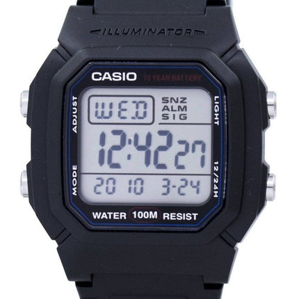 Casio Digital Classic Illuminator W-800H-1AVDF W-800H-1AV herrklocka