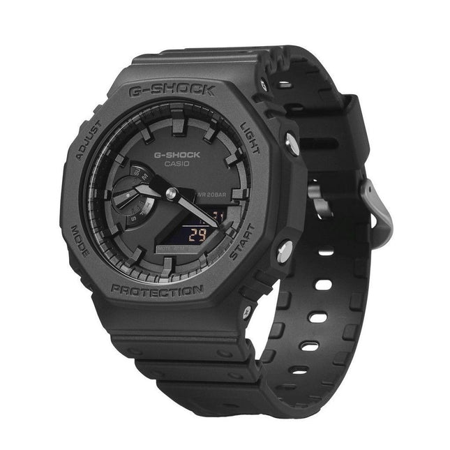Casio G-Shock GA-2100-1A1 GA2100-1A1 World Time Quartz herrklocka