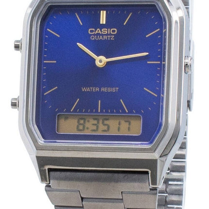 Casio Quartz AQ-230GG-2A Dual Time unisexklocka