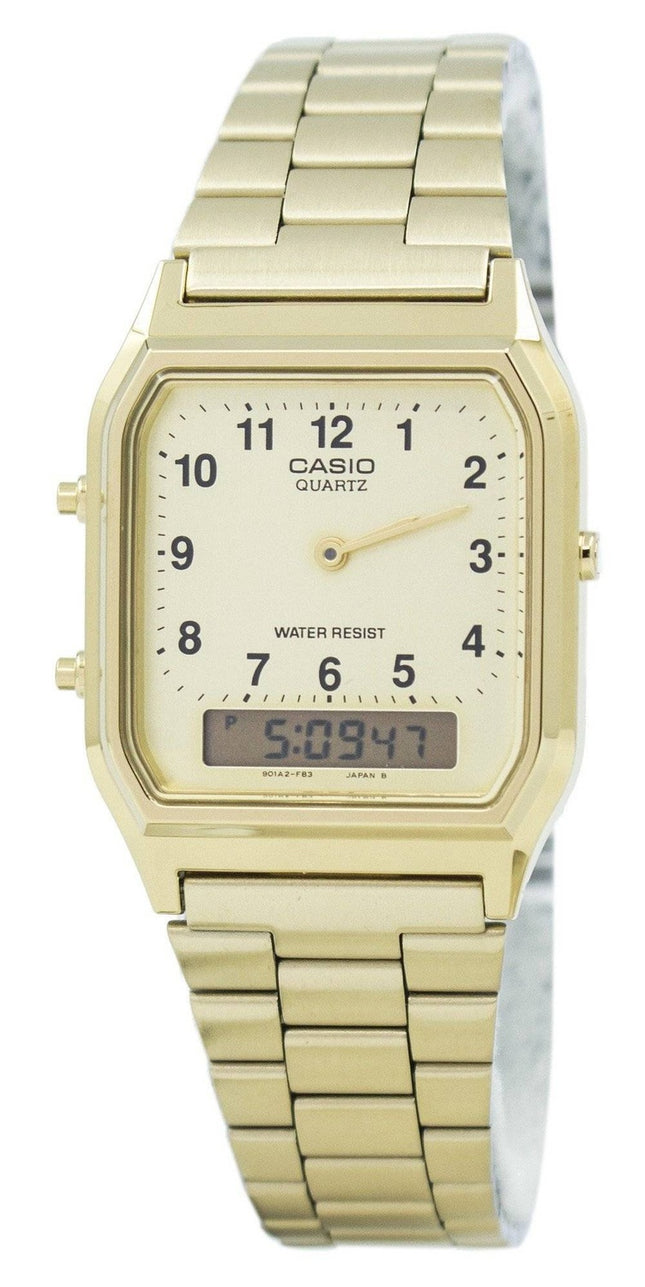 Casio Quartz Analog-Digital AQ-230GA-9B AQ230GA-9B herrklocka