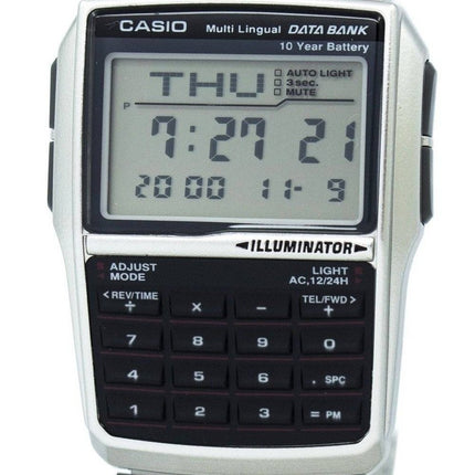 Casio Youth Digital Data Bank 5 larm Flerspråkig DBC-32D-1ADF DBC-32D-1 herrklocka