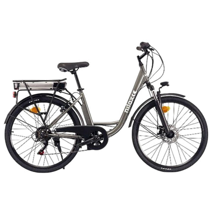 Elcykel Nilox J5 PLUS Grå 346 w 9600 mAh 26"