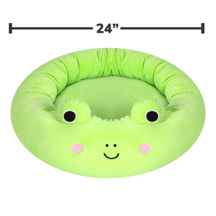 FURVEO - Squishmallows Pet Bed Wendy The Frog, 60 Cm