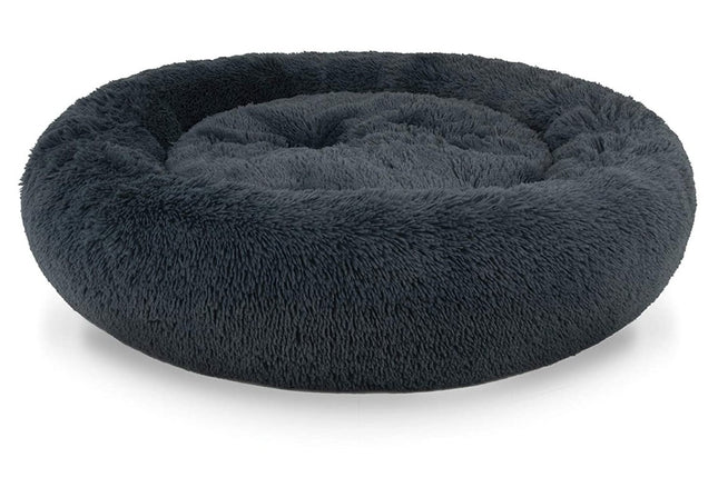 FURVEO - Universal plysseng til hunde og katte, 60 cm - mørkegrå