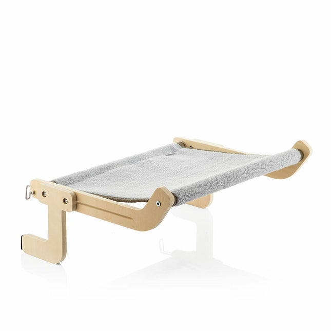 FURVEO - Kattehængekøje Hamacat, InnovaGoods, grå/beige