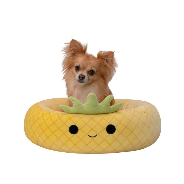 FURVEO - Squishmallows Pet Bed Maui Ananas, 50 Cm