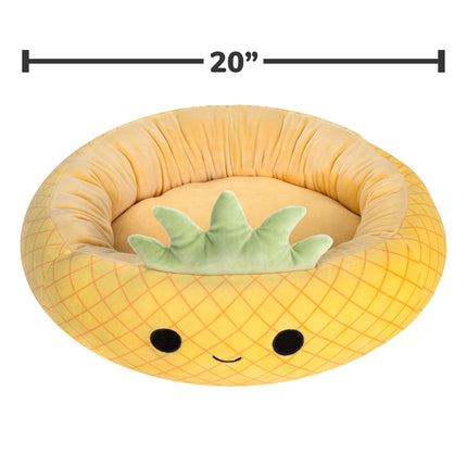 FURVEO - Squishmallows Pet Bed Maui The Pineapple, 50 Cm