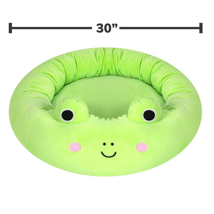 FURVEO - Squishmallows Pet Bed Wendy The Frog, 75 Cm