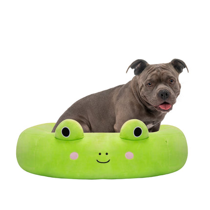FURVEO - Squishmallows Pet Bed Wendy The Frog, 75 Cm