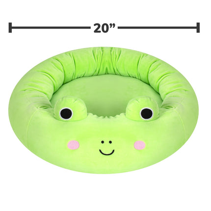 FURVEO - Squishmallows Pet Bed Wendy The Frog, 50 Cm