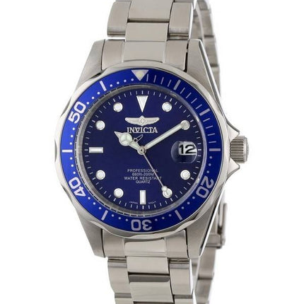 Invicta Pro Diver 200M Quartz Blue Dial 9204 herrklocka
