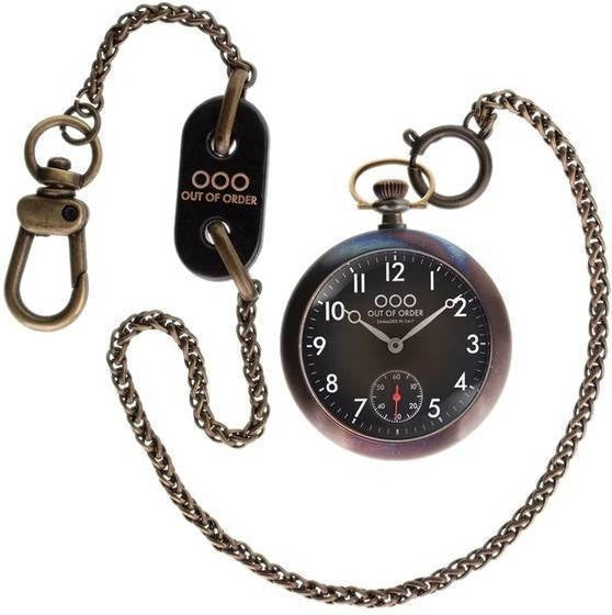 Out Of Order Calabrone Black Dial OOO.001-8.NE Fickur för män