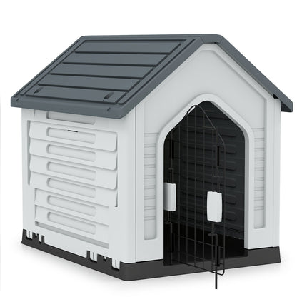 PAWROOM - Plastik hundehus med låsbar dør og ventilation