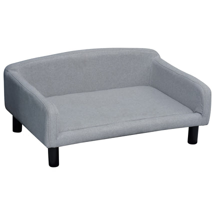 PAWROOM - Hundesofa Stilfuld Pet Sofa Med Betræk & Træben, 82X54X36Cm
