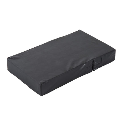 PAWROOM - Pet Stairs Folde Dynemåtte Med 2 Trin, Hundetrapper Til Katte Og Hunde, Sort, L45Xb39Xh20Cm