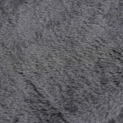 PAWROOM - Pet Stairs, 4 Steps, Removable Cover, Dark Gray, 44 cm