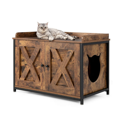 PAWROOM - Kattebakke med justerbare fødder, brun