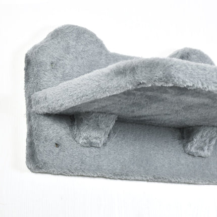 PAWROOM - Cat climbing wall set with scratching post and hammock