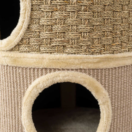 PAWROOM - Kattetårn, 79 cm, 3-etagers sisal kradsetræ