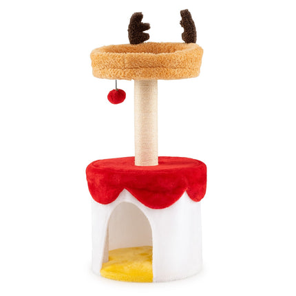 PAWROOM - Julekrudstræ med sisalstolpe, 80 cm, hyggelig seng