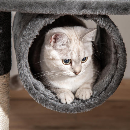 PAWROOM - Adjustable cat tree at ceiling height with scratching post