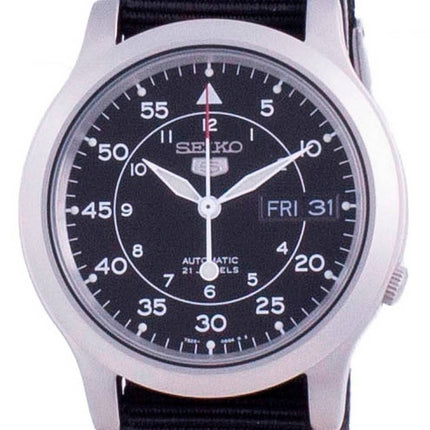 Seiko 5 Military SNK809K2-var-NATOS13 herrklocka med automatisk nylonrem