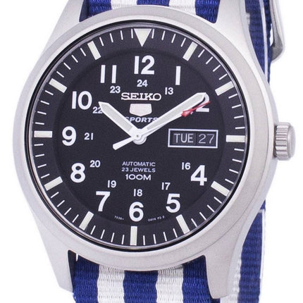 Seiko 5 Sports Automatisk Nato-rem SNZG15K1-var-NATO2 herrklocka