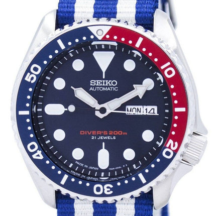 Seiko Automatic Diver's 200M NATO Strap SKX009J1-var-NATO2 herrklocka