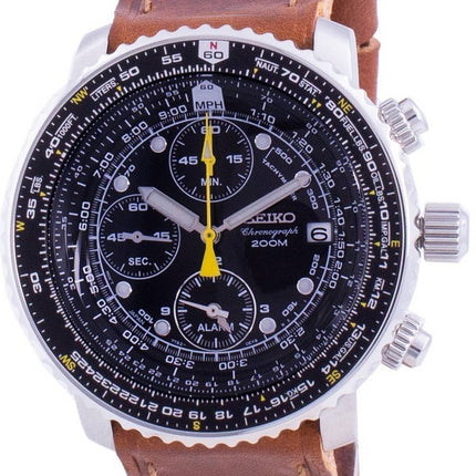 Seiko Pilot's Flight SNA411P1-VAR-LS9 Quartz Chronograph 200M herrklocka