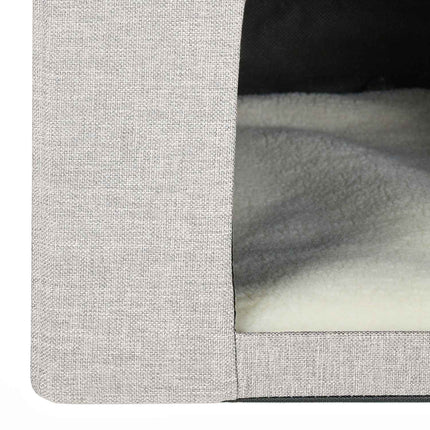 TASSORA - Sammenklappelig kattepit beige