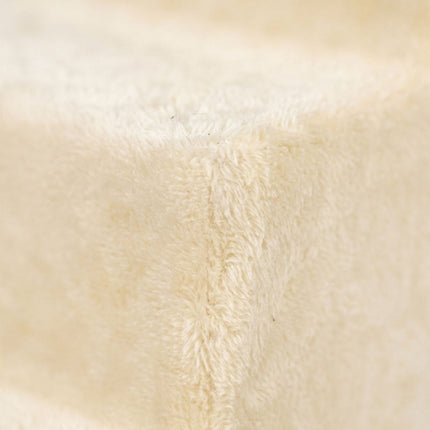TASSORA - Hundetrappe, 3 trin – Beige, blødt plysbetræk