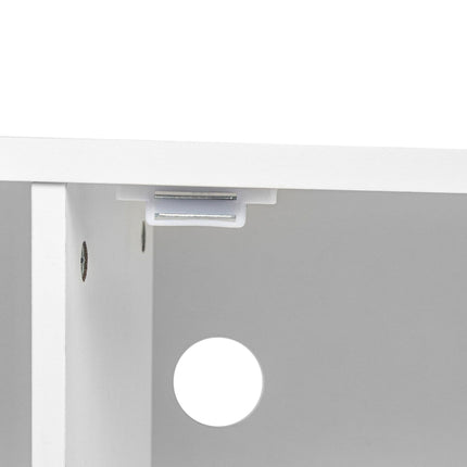 TASSORA - XXL Cat Litter Cabinet with Mat - Dual Compartment