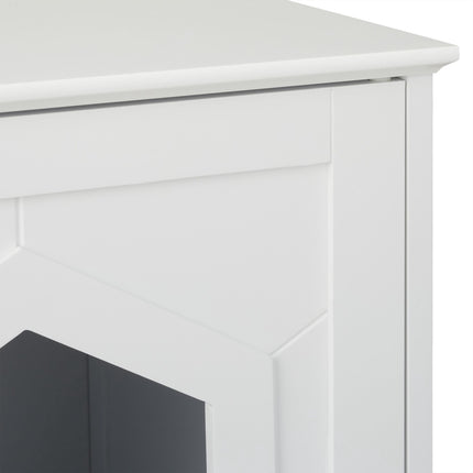 TASSORA - Cat cabinet white