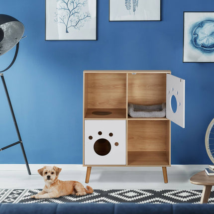 TASSORA - Cat cabinet with 4 compartments