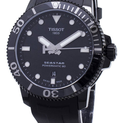 Tissot T-Sport Seastar Powermatic 80 T120.407.37.051.00 T1204073705100 Automatisk 300M herrklocka